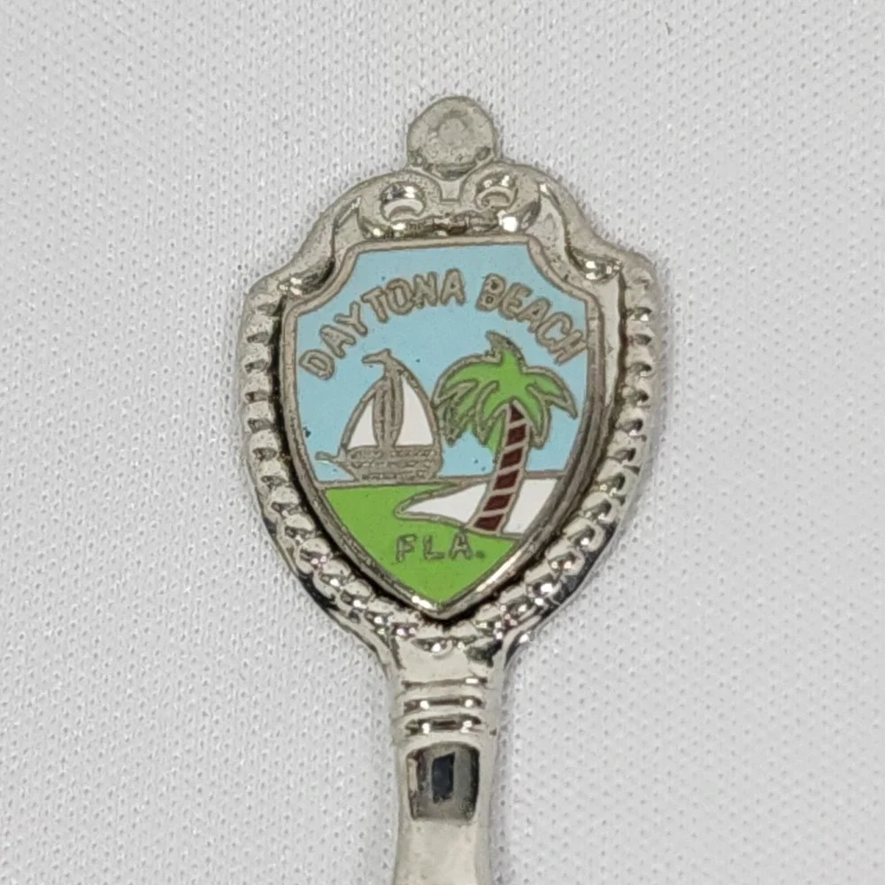 12 Souvenir Spoons Multiple City States NY NV FL Canada Custer House Dakota Terr